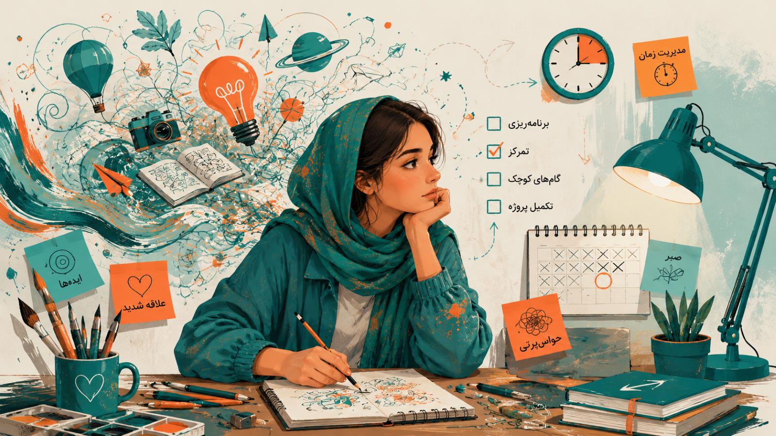 هنر، خلاقیت، ADHD