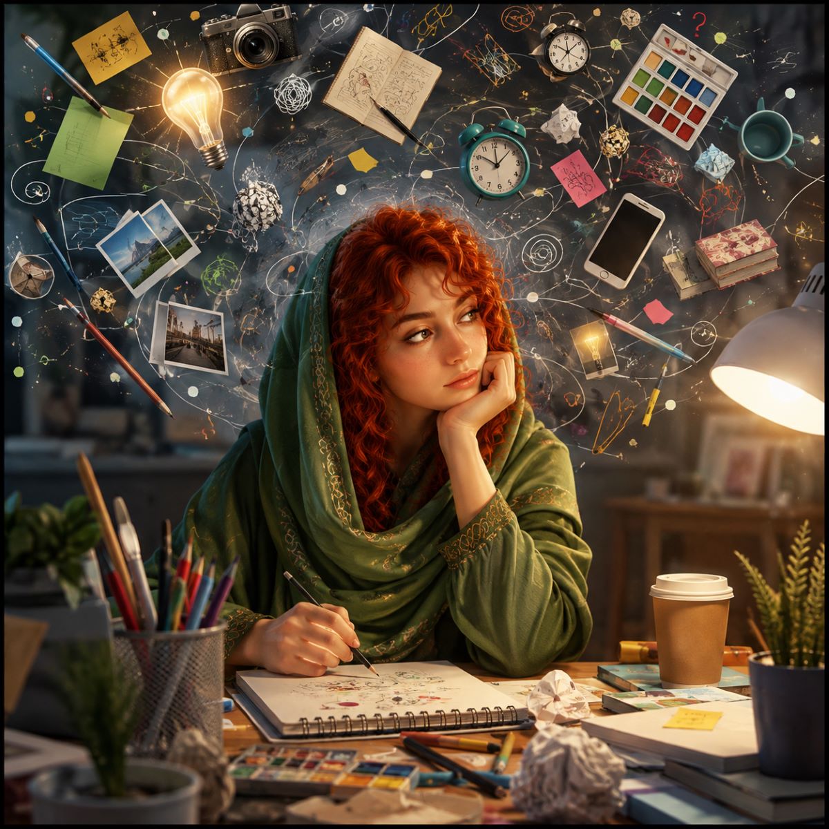 هنر، خلاقیت، ADHD