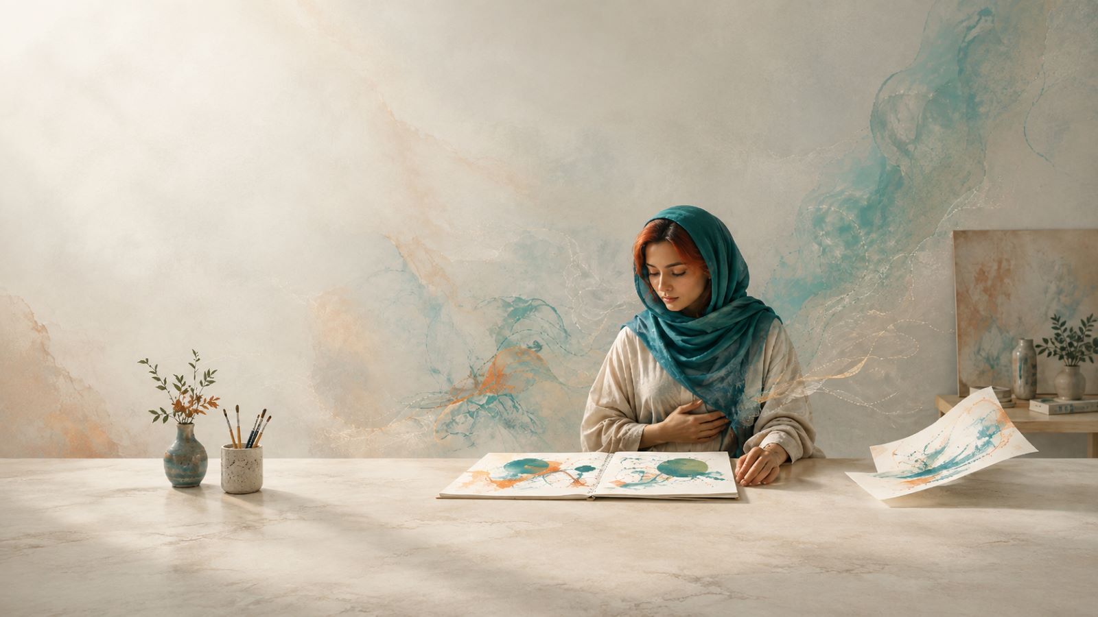 تخلیه هیجانی با طراحی بدون قضاوت