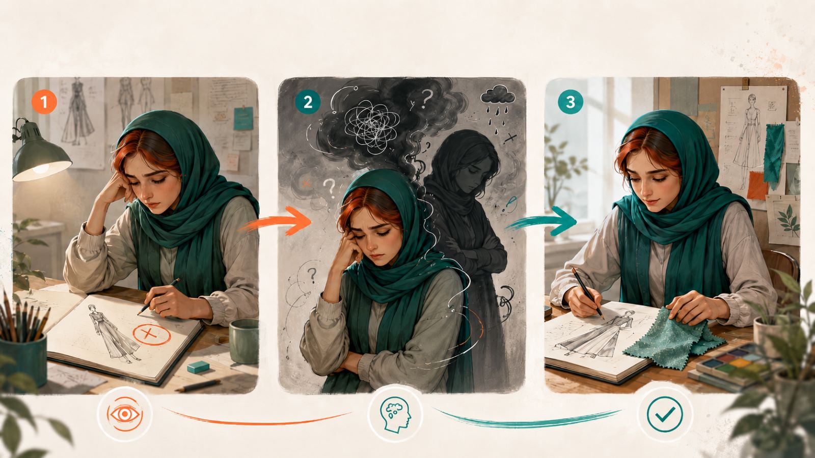 غلبه بر ترس با هنر